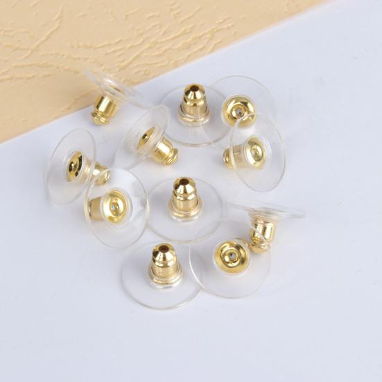 120 шт. фиксаторов для сережек с подушечкой, гипоаллергенные фиксаторы для сережек, акриловые серьги