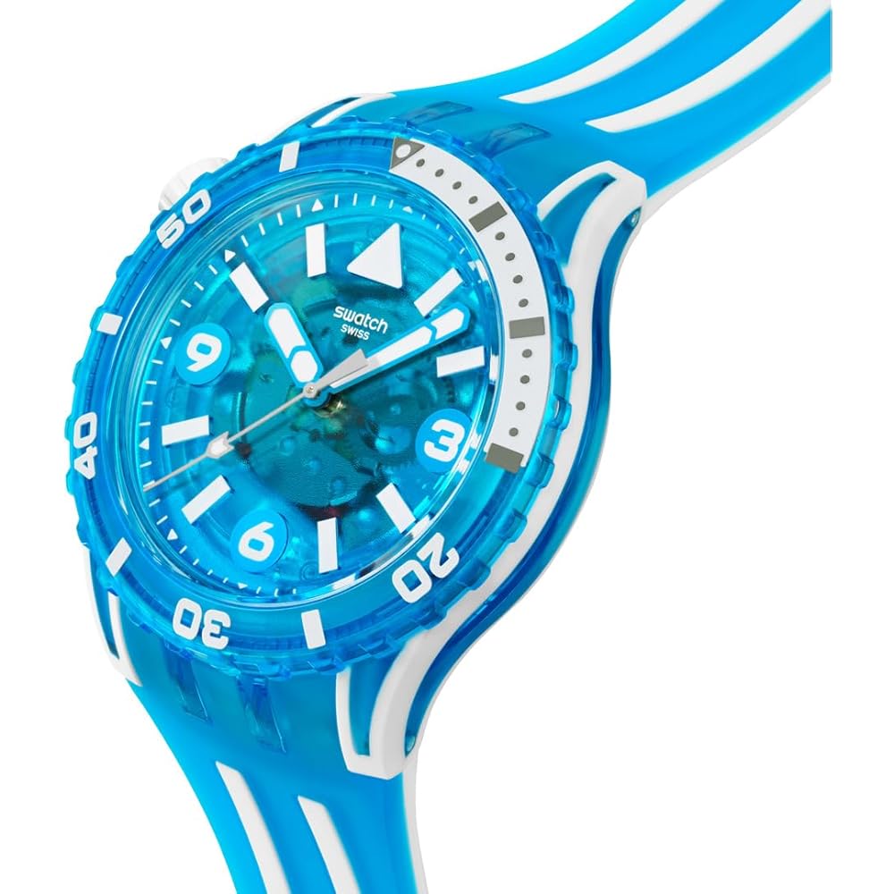 Swatch Blue Fire SSCU09S100 Мужские синие часы
