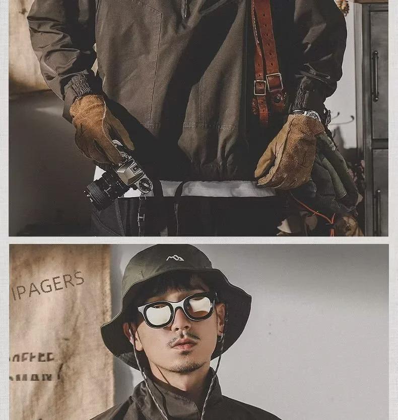 Мужская повседневная куртка в американском стиле в стиле ретро — весна и осень, модная свободная рабочая одежда