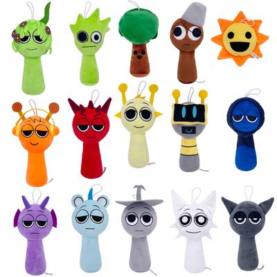 Sprunki Plush, Sprunky Wenda и Grey Plushies, Sprunk Soft и Funs Stuffed Toys Dolls для поклонников и друзей на день рождения