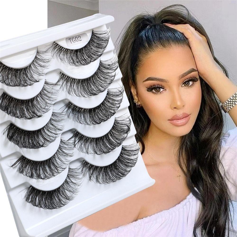 Накладные ресницы «кошачий глаз» Тонкие накладные ресницы Прозрачная лента для наращивания ресниц Русские полоски