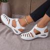 New Women's Peep-Toe Ankle Strap Sandals Summer Block Heel Fashion Shoes