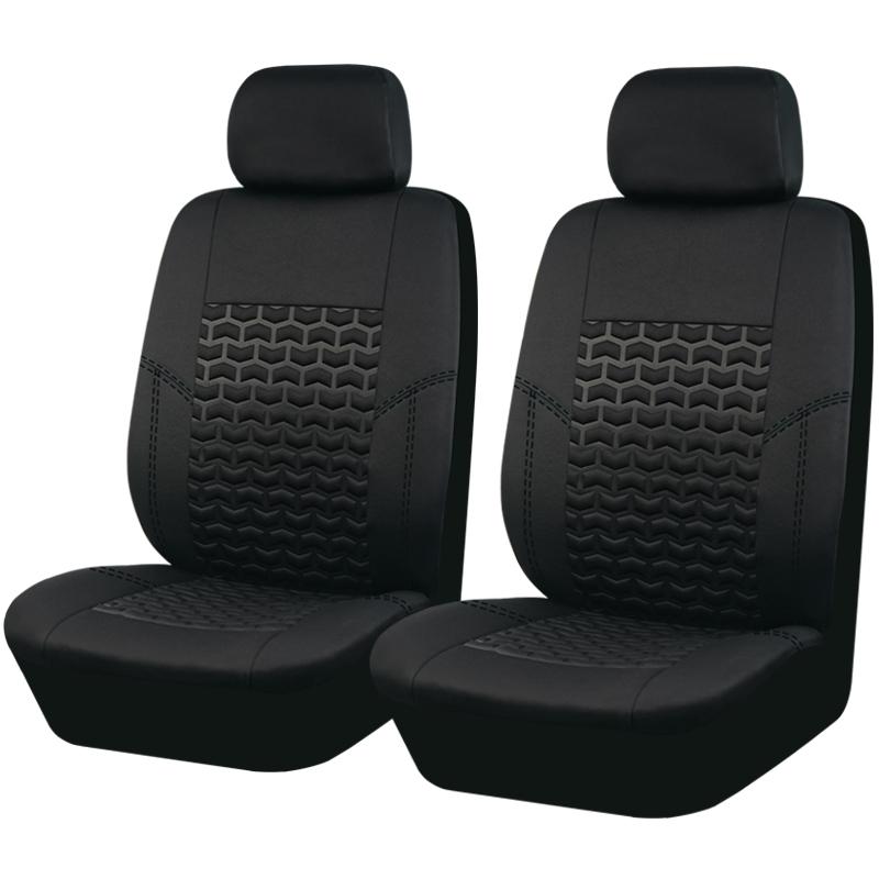 TQ013-2+1 Universal 4mm Sponge Seat Covers Fit For Most Van Truck For Mk6 Transit For Ford Transit For Fiat Ducato For Citroen Relay