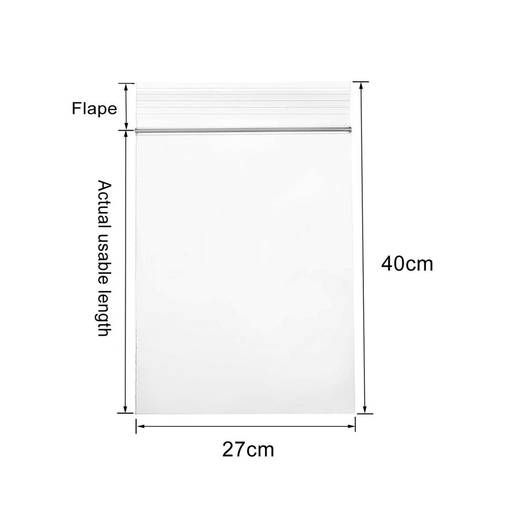 100Pcs Self Seal Clear Cellophane Bags Resealable Plastic Poly Bags Zip Poly Bags for Photos Cards Jewelry Documents Bakery Cookies Candies