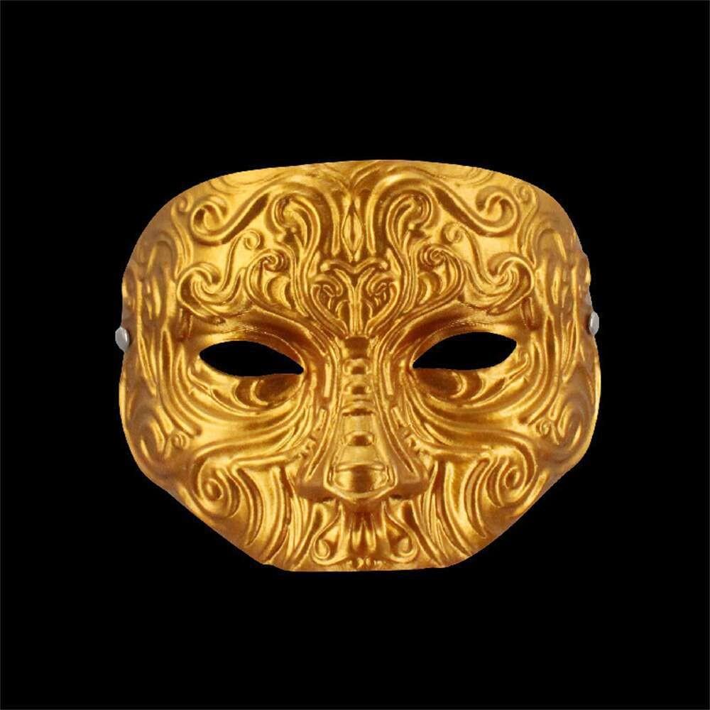 Beautifully Designed Chinese Cultural Half Mask Perfect For Halloween And Costume Parties