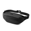 1 Men's Multifunctional Sports Waist Bag - Multi-layer Zipper Closure, Adjustable Chest Bag, Sports Style Crossbody Bag