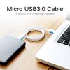 Кабель Vention Micro USB 3,0, быстрое зарядное устройство USB, кабель для синхронизации данных для жесткого диска Samsung S5, кабель 0,25 м, 0,5 м, 1 м, 1,5 м, 2 м