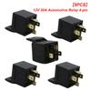 Комплект из 5 автомобильных реле 12 В 30 А, реле света для мотоцикла, защита от перегрузки по току
