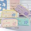 Desktop Storage Korean Style Pen Bag Cloth Stationery Bag Stationery Holder