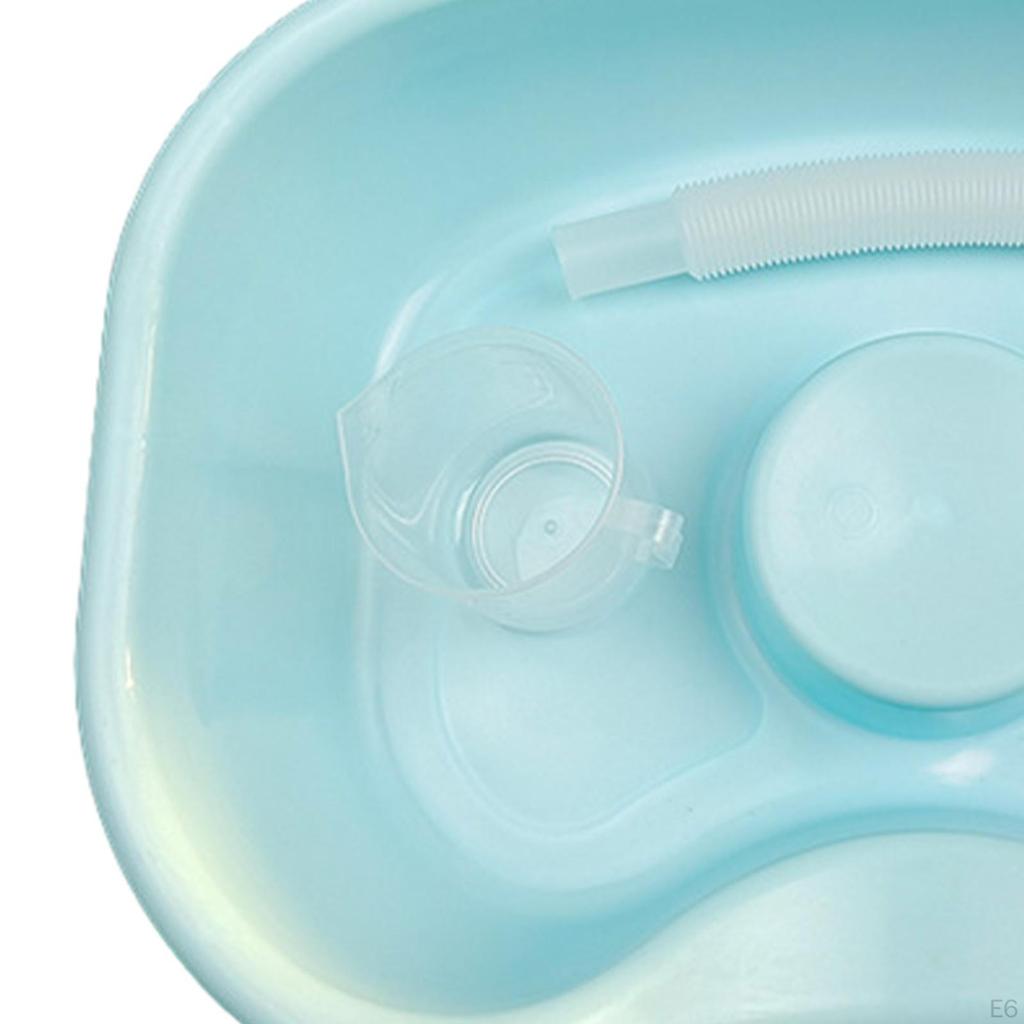 Прикроватная раковина для шампуня, миска для чистки волос, легкие аксессуары для ванной комнаты, ополаскивание и стирка