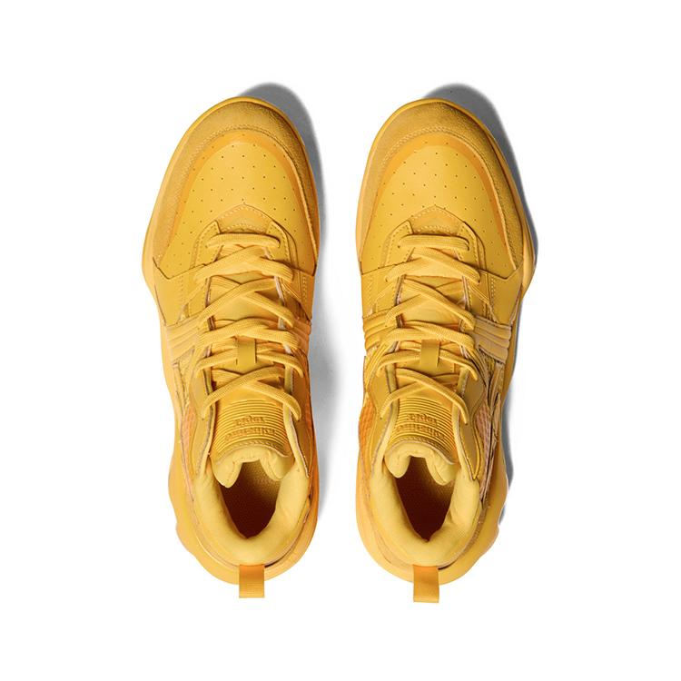 ONITSUKA TIGER Tigcourt Модные Универсальные Амортизирующие Прочные Полувысокие Повседневные Кроссовки Унисекс Повседневная Обувь Желтые 1183C477-750