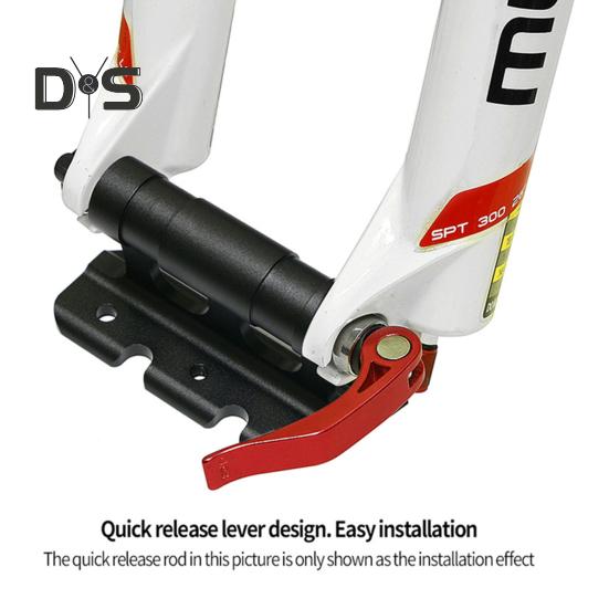 Крепление для вилки багажника для велосипеда, прочный алюминиевый сплав, быстросъемный сквозной осевой багажник для вилки, багажник на крышу автомобиля, держатель для горного велосипеда