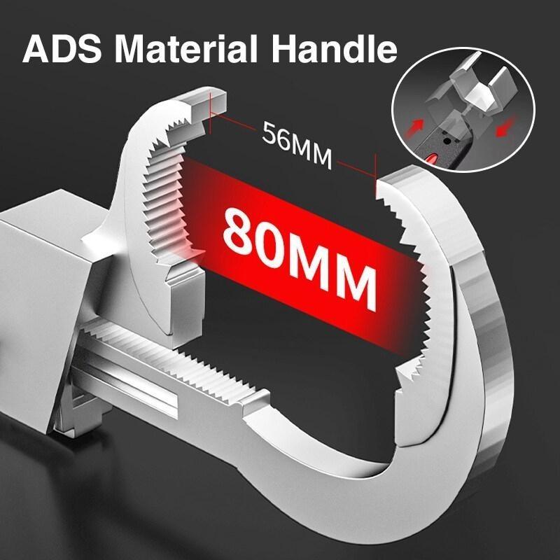 1Pcs/Set Multi-Function Sink Wrench Universal 81mm Large Opening Faucet Tool for Bathroom and Household Pipe Installation Repair