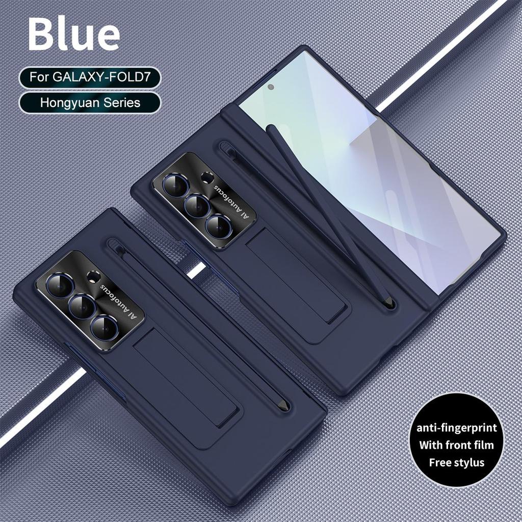 Чехол для телефона Samsung Galaxy Z Fold 7 со слотом для стилуса и креплением для шарнира