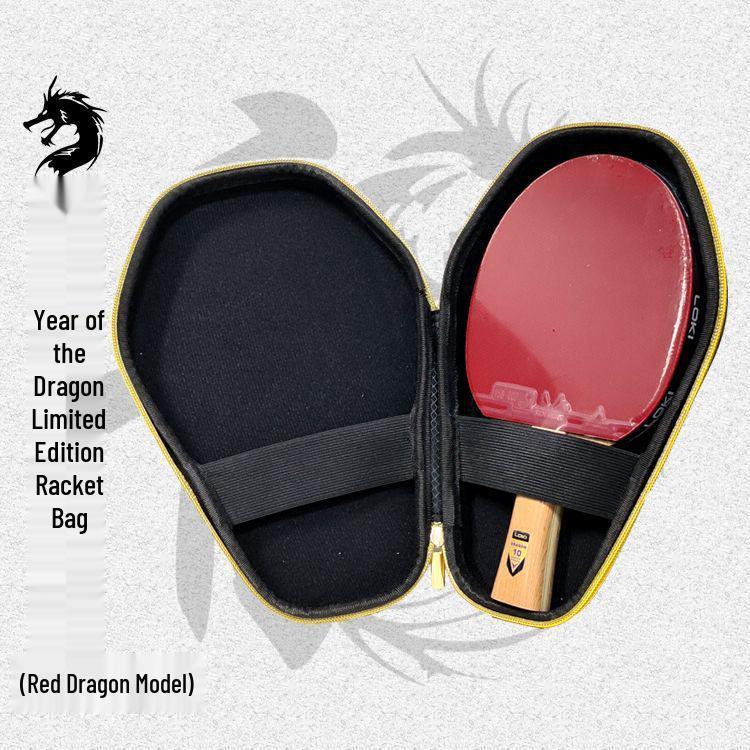 LOKI Thor Table Tennis Racket Case: Portable, Durable, Hard Shell, Large Capacity Bag