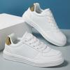 Маленькие белые туфли Весенние и осенние спортивные туфли Мягкие туфли на платформе для женщин Универсальные спортивные повседневные туфли для женщин