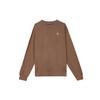 Jordan Crew Neck Pullover Comfortable Long Sleeve Sweatshirt Men Sweatshirt Brown FV7296-223