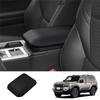 Durable-Car Center Console Armrest Box Cover Armrest Box PU Leather Panels For Toyota Prado LC250 2024 Black