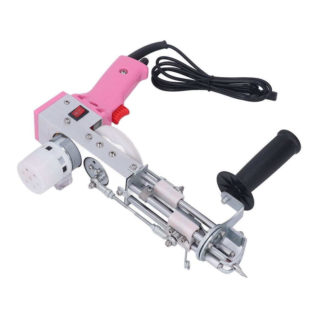 Tufting Gun Pink Cut Pile Electric Carpet Weaving Gun Rug Electric Needle Electric Gun Tufting Gun