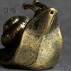 High Simulation Brass Statue Tightly Detailed Unique Walk Slowly Have A Safe Journey Snail Sculpture