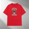 Unisexs Cotton Tshirt Streetwear Never Lose Your Smile Skull Print Short Sleeve Casual Summer Oneck Tee Top Style Loose Tshirt