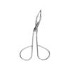 Straight Pointed Elbow Eyebrow Pliers Clip Scissors Type Tweezers Professional Hairs Puller Eyebrow Plucking Makeup Beauty Tools