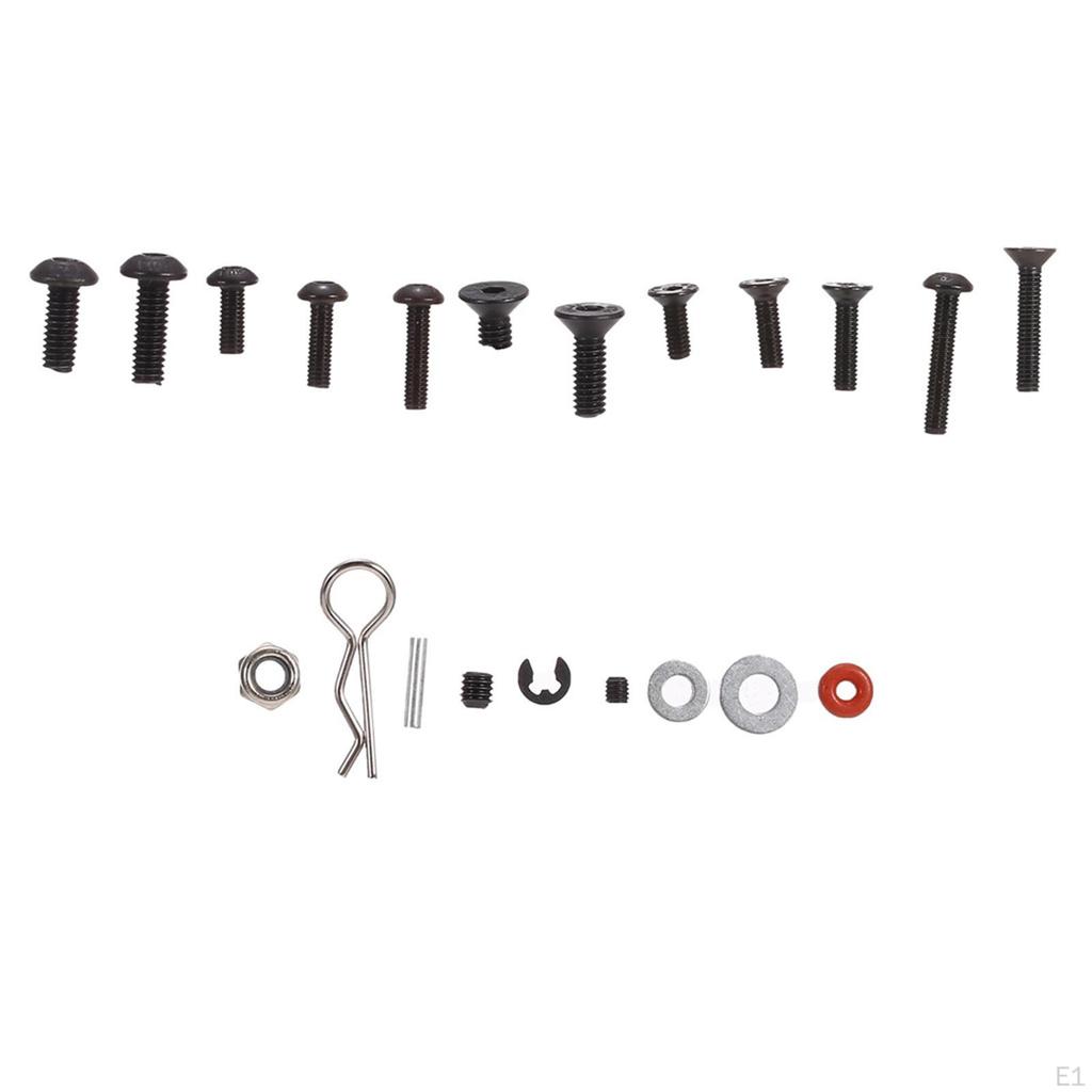RC Screw Nuts Kit Assortment Set for Axial SCX10 1:10 Scale Trucks Car Parts