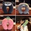 Cute Cartoon U-shaped Pillow Neck Protection Headrest Office Nap Pillows Portable Sleeping Pillow for Airplane Travel Multiple Options To Choose From