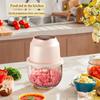 Cordless Electric Blender Mixer 350ml Food Chopper Food Processor Garlic Crusher Home Kitchen