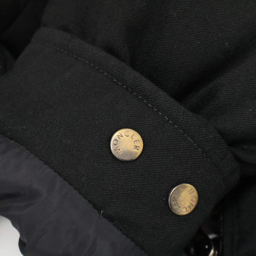 Moncler Домашний авторизованный пуховик Montgenevre Куртка 0 черная Б/у