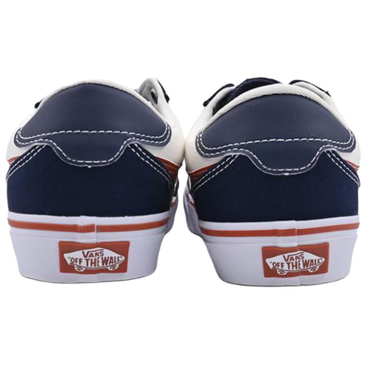 Vans Кеды Brooklyn LS Универсальные Удобные Низкие Скейт-обувь Мужские кроссовки Белый Синий Оранжевый VN000D7QJDU