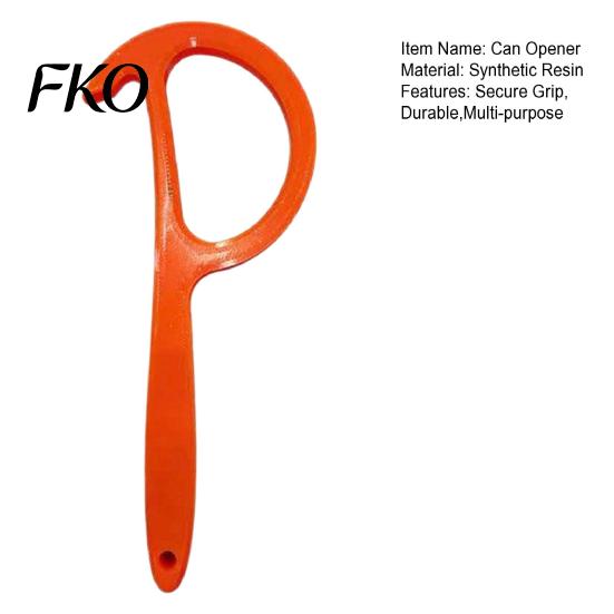 Non-slip Bottle Opener Manual Can Opener, Ergonomic Handle Jar Lid Tool, Easy Grip Cap Remover, Resin Kitchen Gadget for Bottles Cans Durable