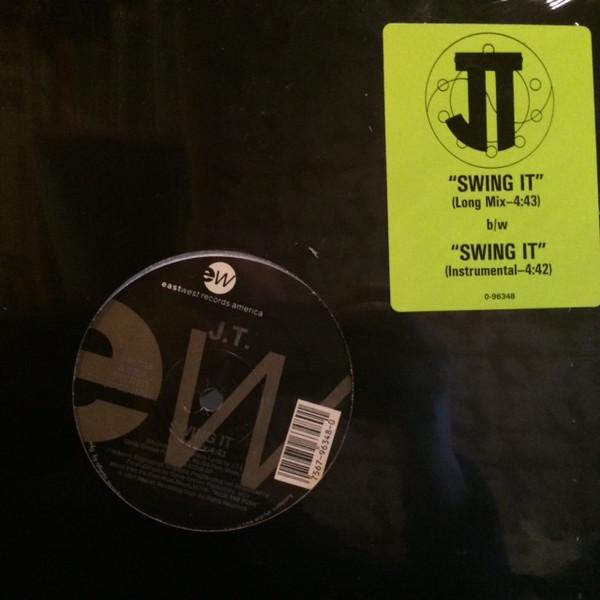 12-дюймовая пластинка J.T.. - Swing It 096348 EastWest Record 1991 США Рэп и Хип-хоп/R&B Б/у