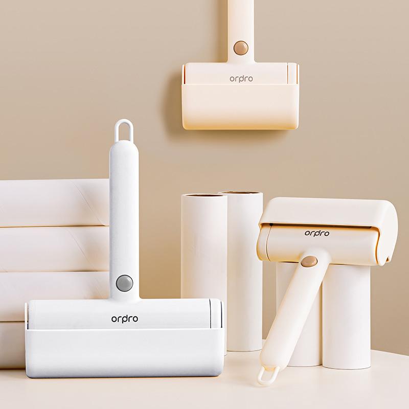 Tearable Sticky Lint Roller for Pet Hair Removal On Clothes Furniture Strong Adhesive Paper Efficient Cat Dog Hair Remover Home Cleaning Tool