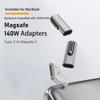 Magnetic 3 To Type-C Adapter PD 140W Fast Charging Converter for MacBook