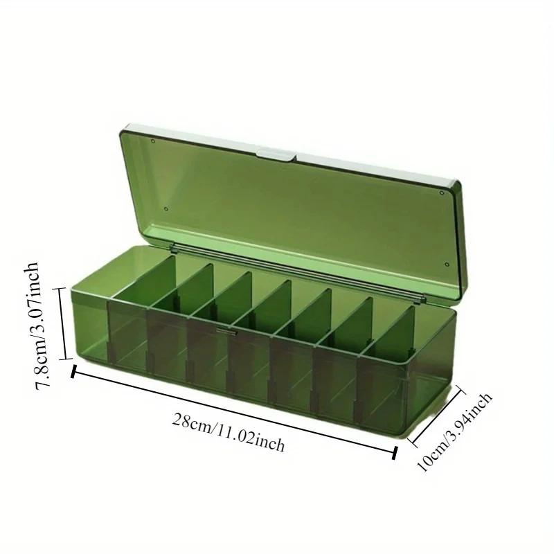 Ящик для хранения игровых карточек, коробка для хранения коллекционных карточек со звездами футбола, пластиковый прозрачный контейнер для карт, портативный органайзер для игровых карт