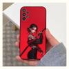 Картина Арт Женщина-Воин Телефон Для Samsung S25,S10,S20,S10,S21,S9,S24,S23,Ultra,FE,Plus,Lite,Мягкий Силиконовый Черный Чехол