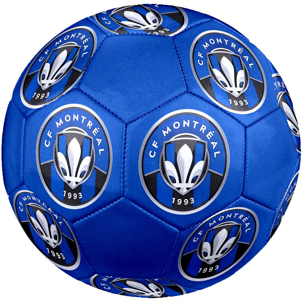 Футбольный мяч CF Montreal, размер 5, разноцветный, подходит для всех возрастов, машинная строчка, материал ПВХ, соревновательного уровня, прочный и с высоким отскоком