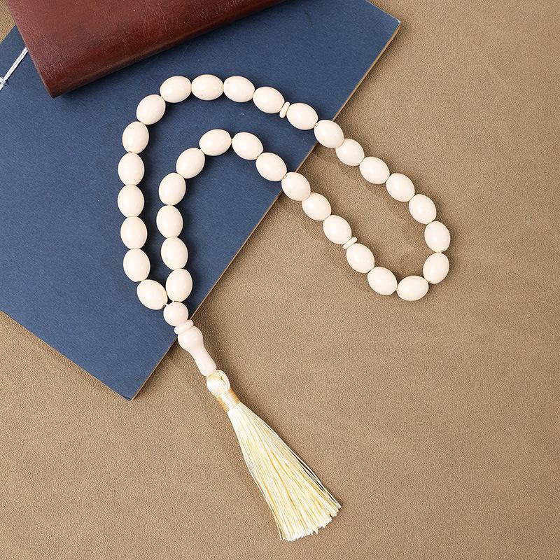 Hui Muslim Tasbih: 33-Bead Arabic Rosary for Prayer