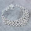 Pink Chalcedony Gemstone Handmade 925 Sterling Silver Jewelry Necklace 18" M-321