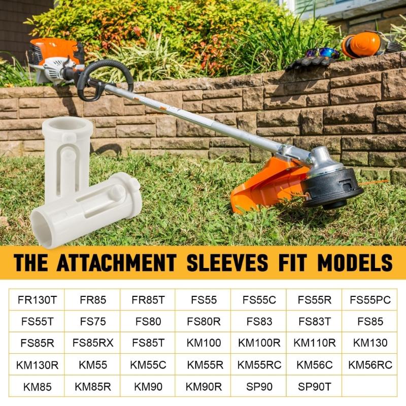 Набор сменных втулок для крепления инструмента, 3 белых пластиковых цилиндрических втулки для планового обслуживания, Расходный материал для замены поврежденных втулок