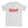 Футболки с логотипом Slipknots, мужские, новинка, футболки из чистого хлопка, с круглым вырезом и коротким рукавом, одежда для вечеринок