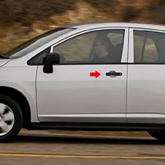 Для Nissan Versa 2007-2012 Передняя Наружная Внешняя Ручка Двери Левая Водительская