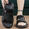 Мужские сандалии лето новые молодежные пляжные туфли спортивные мягкая подошва для вождения нескользящие двойного назначения крутые шлепанцы повседневные шлепанцы