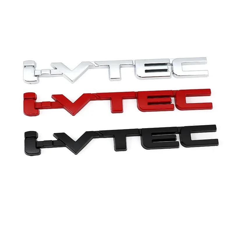 MPC4 Car Sticker VTEC Emblem Decal for Honda I VTEC Badge Fit Accord Odyssey CRV HRV Exterior Accessories Decoration