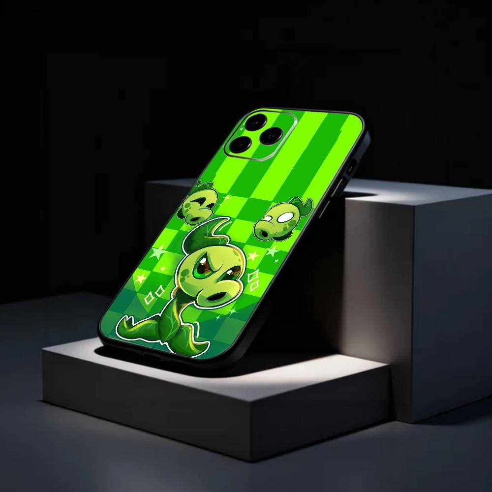 Чехол для телефона Plants VS Zombies Силиконовый Мягкий Для IPhone 17 16 15 14 13 12 11 X XR Plus Pro Max Plus