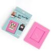 Vertical Instant Camera Photo Frame Desktop Decor Stamp 3 inch Picture Holder Creative Rivet for Polarized/Fujifilm Instax