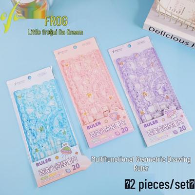 Креативная геометрическая спирографическая линейка: Образовательный инструмент для рисования для студентов и детей