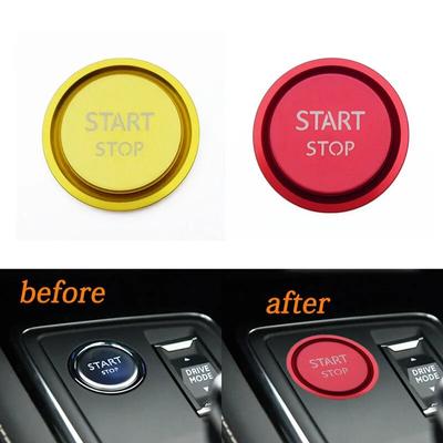 1 шт. для Peugeot 308 408 508L 2008 3008 4008 5008 автомобильный двигатель зажигания Старт Стоп кнопка декоративная крышка аксессуары для салона автомобиля