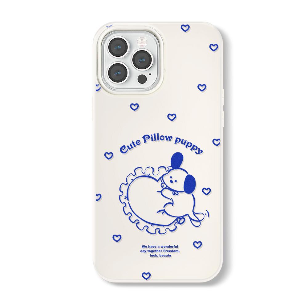 Чехол Zhitai Jelly Skin Cartoon для iPhone 11-15 Pro Max
